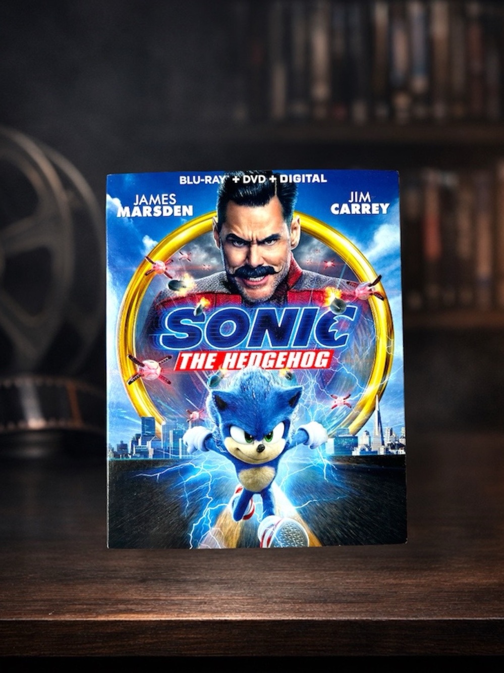 Sonic the Hedgehog Movie Blu-ray DVD Collection